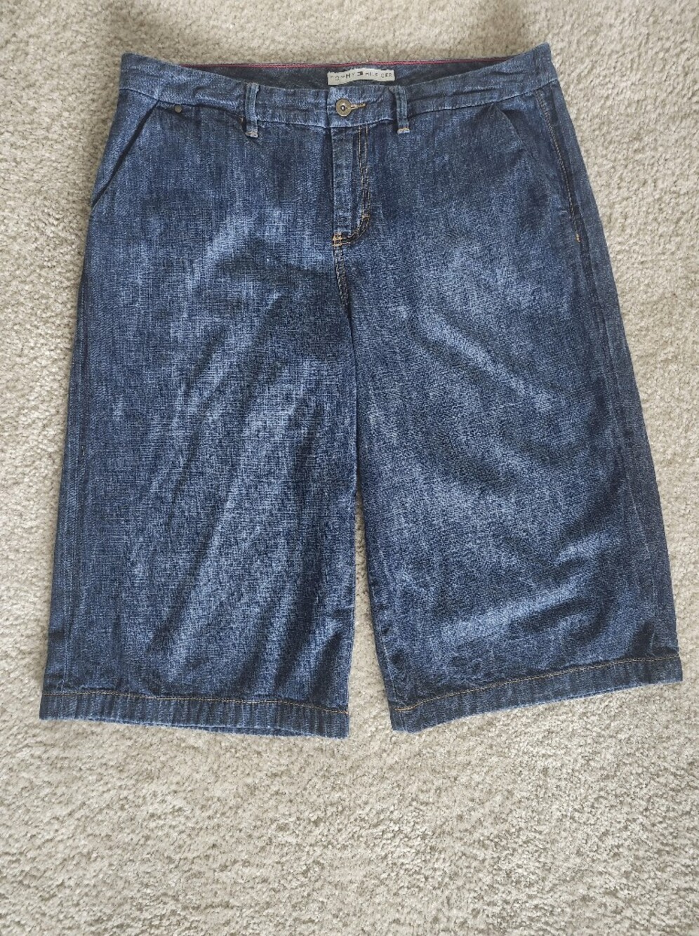 Tommy Hillfiger Classic Womans Denim Shorts - Blue
